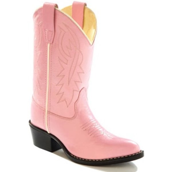 Old West Girls Pink Cowgirl Boot/2