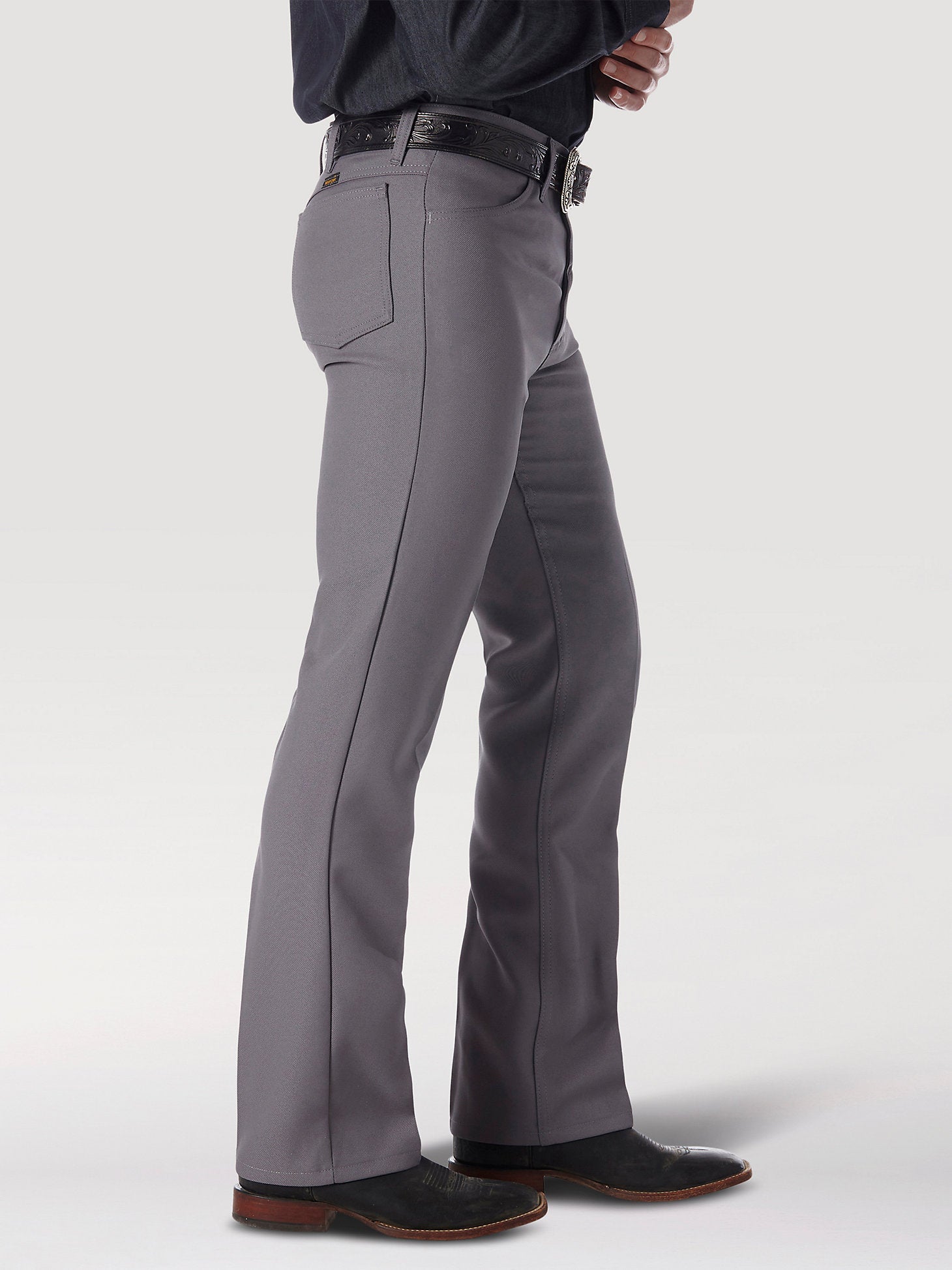 Wrangler Men's Wrancher Gray Dress Pants