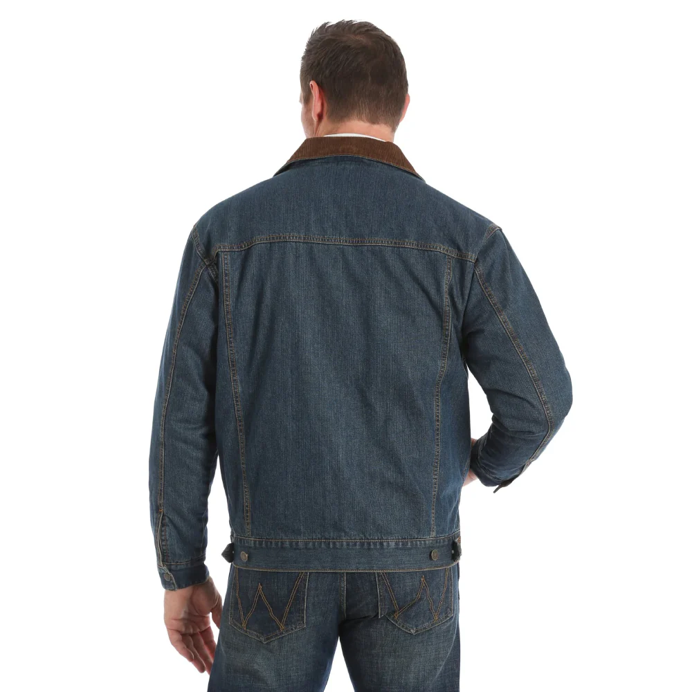 Wrangler Mens Concealed Carry Denim Jacket