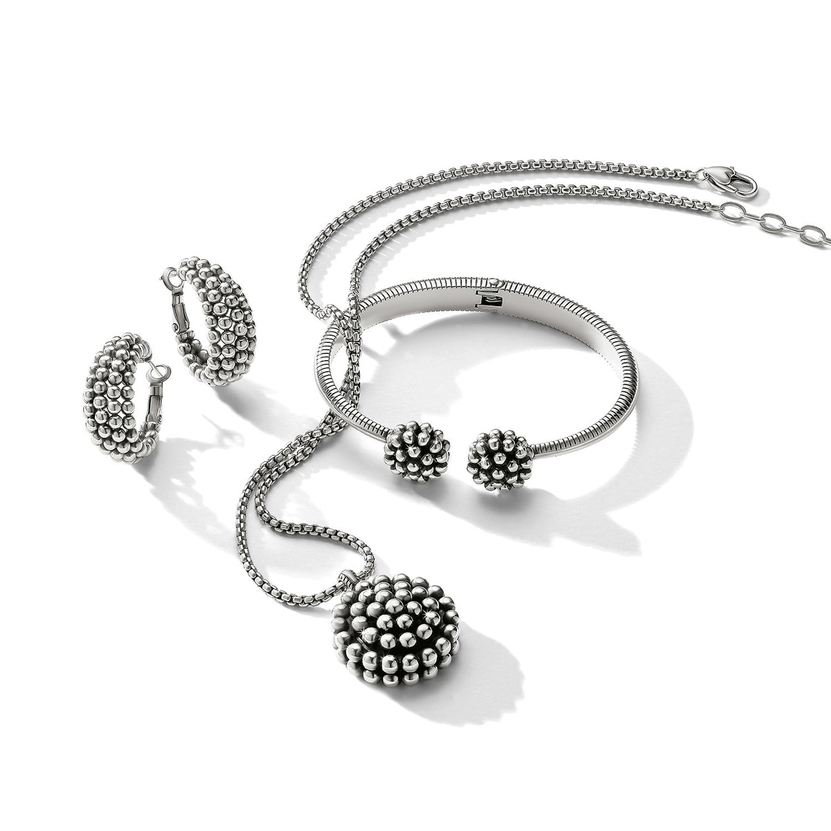 Pretty Tough Blossom Open Hinged Bangle