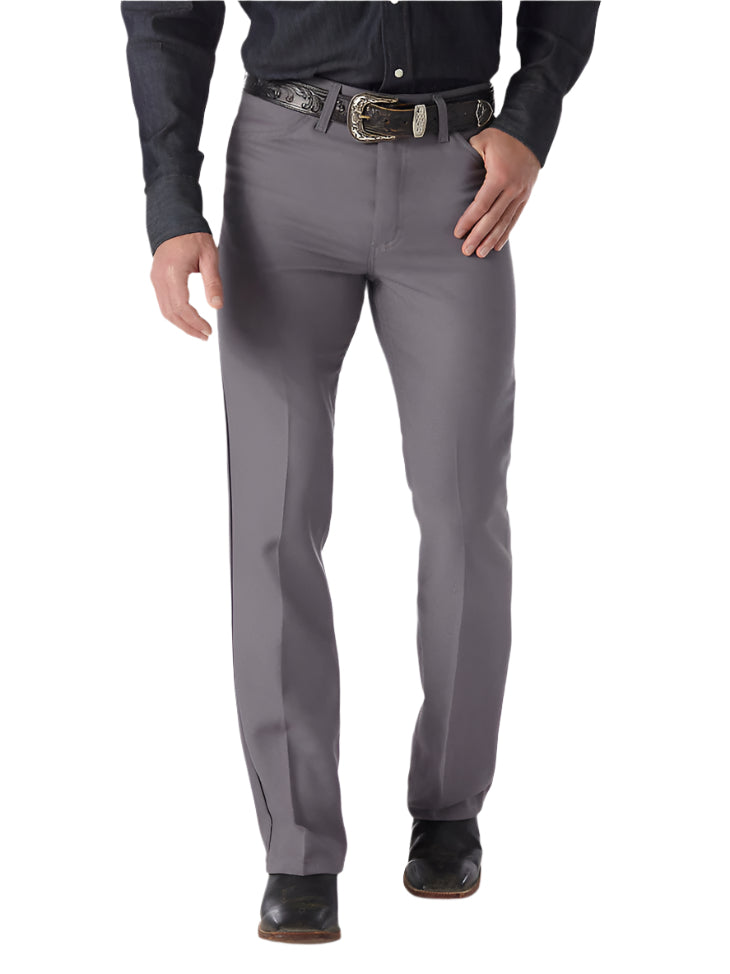 Wrangler Men's Wrancher Gray Dress Pants