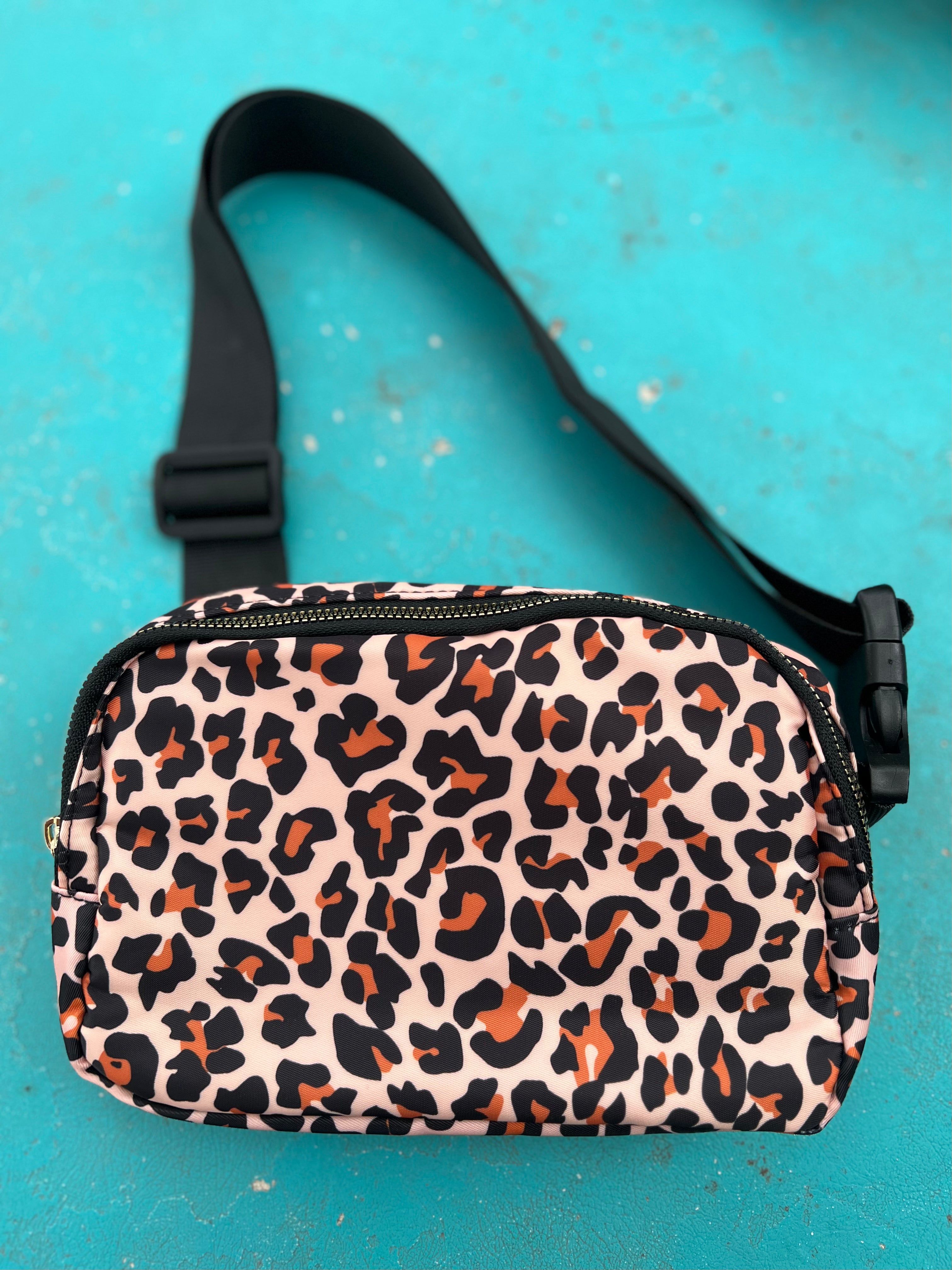 Leopard Print Everywhere Belt Bag