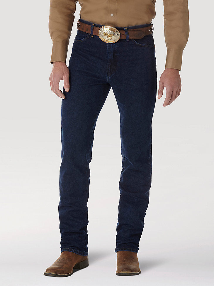 Wrangler Cowboy Cut Slim Fit Jean in Dark Stone