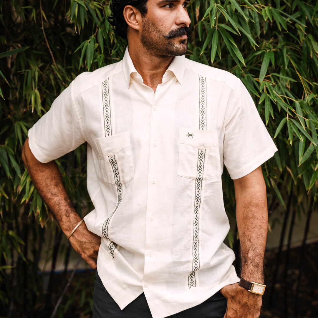 Tejas Guayabera - Flores by Texas Standard