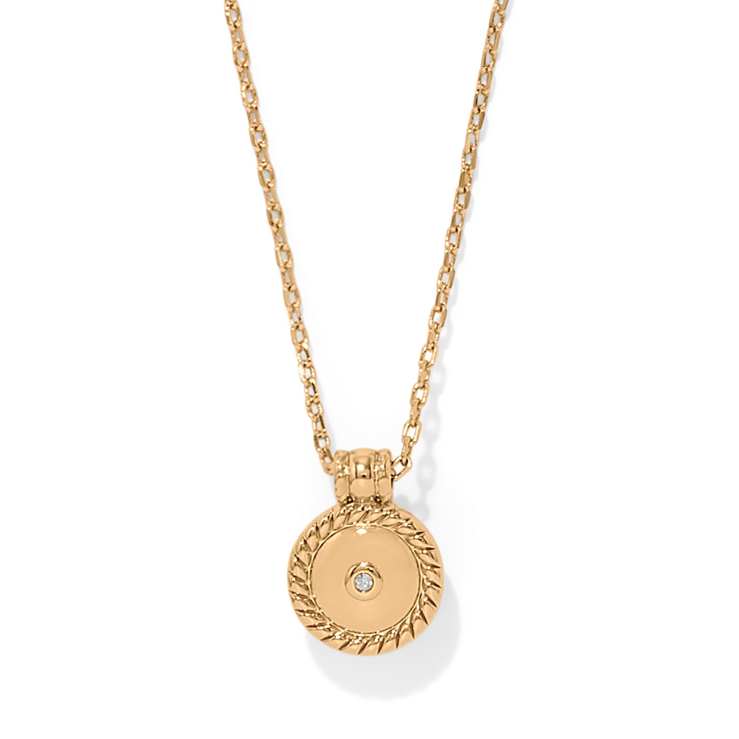 Illumina Celeste Dome Necklace/Gold