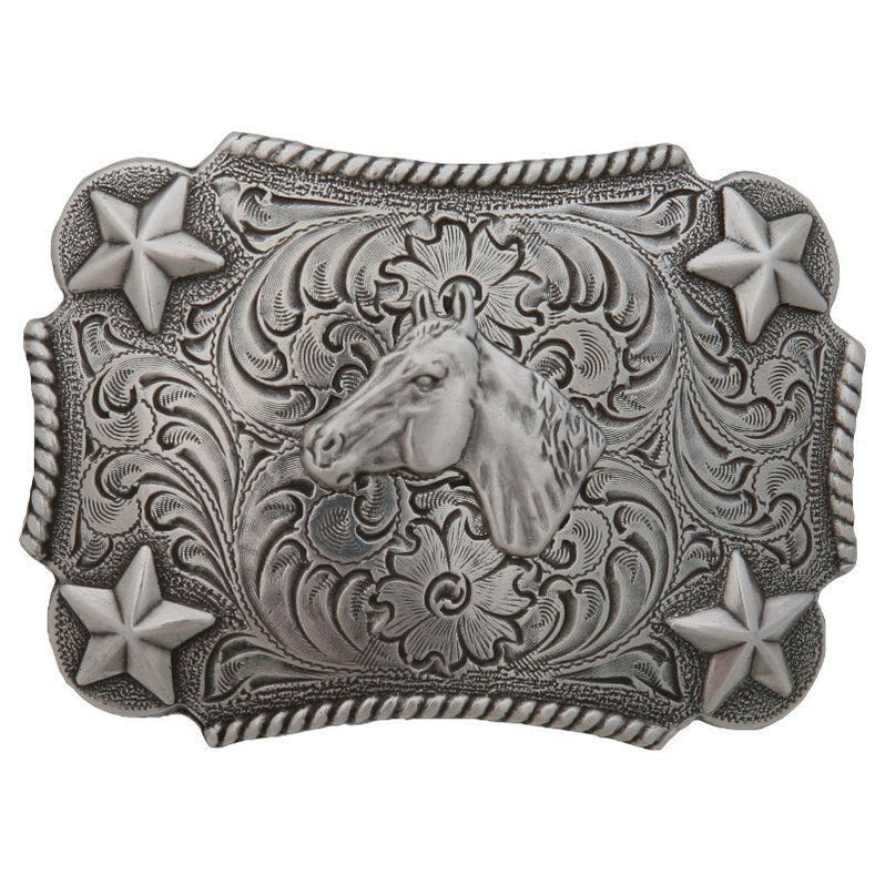 Kid's Horse Star Belt Buckle