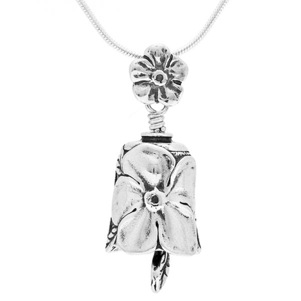 Forget Me Not Bell Pendant