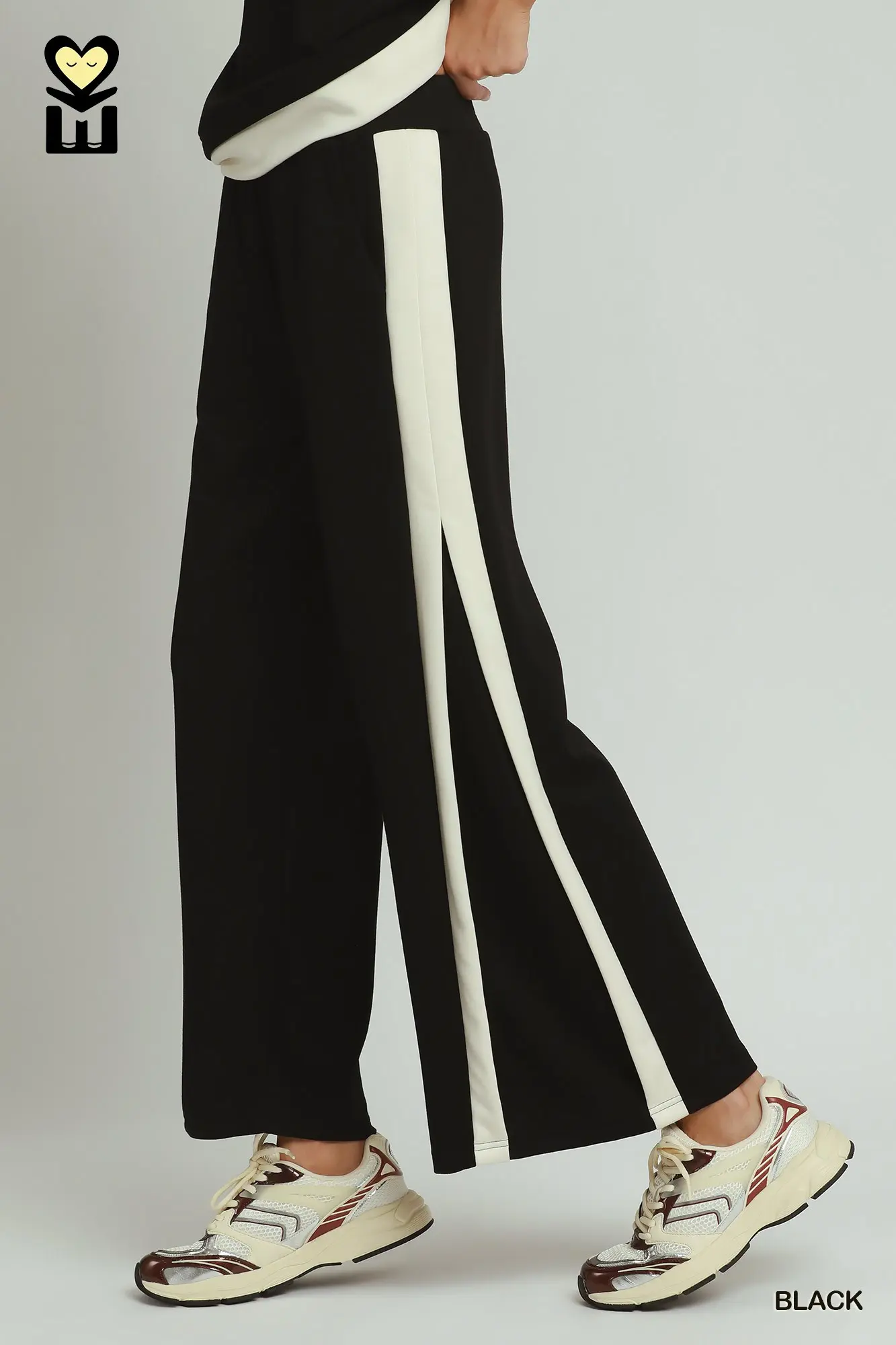 Coco Brown Color Block LuxeKnit Lounge Set