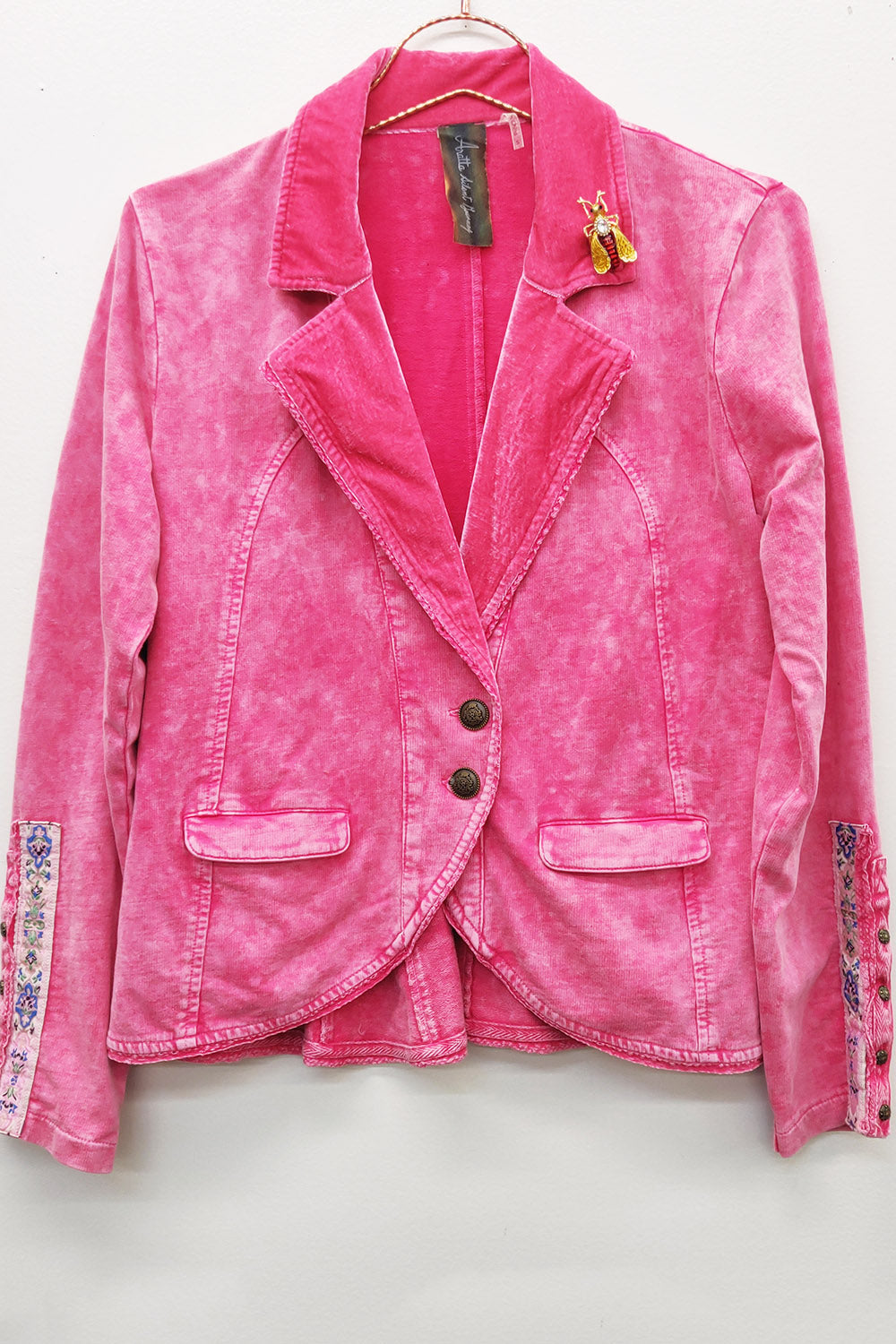 Rose Pink Jacket by Aratta