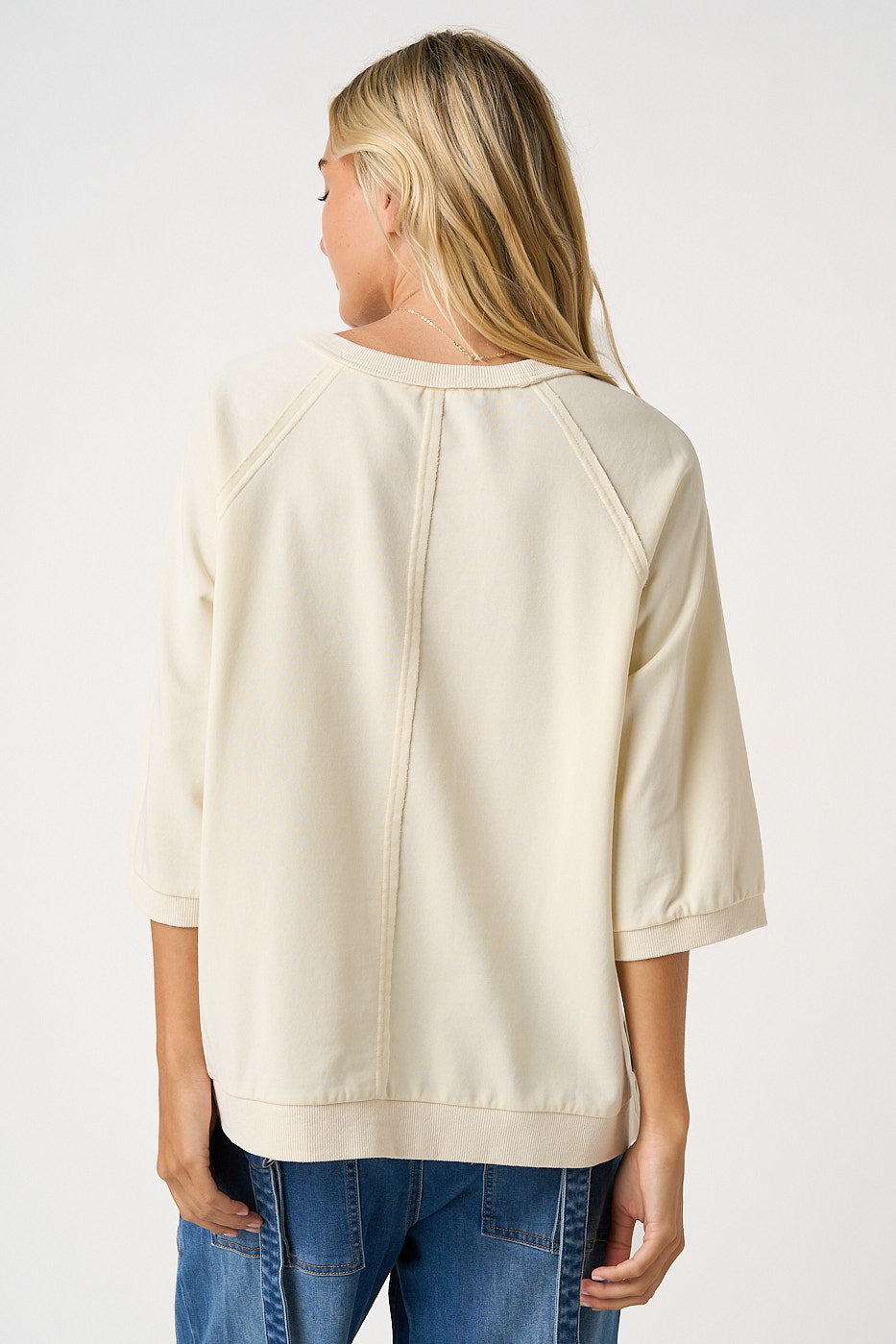 God is Good Patchwork Sweatshirt