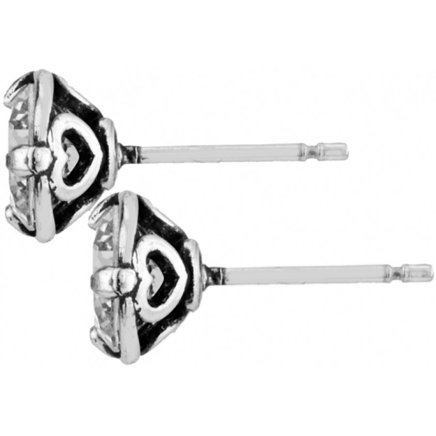 Brilliance 7MM Post Earrings