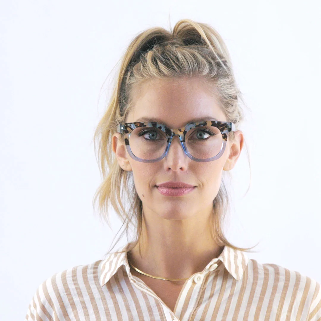 Showbiz Blue Quartz/Blue- Peepers Reading Glasses