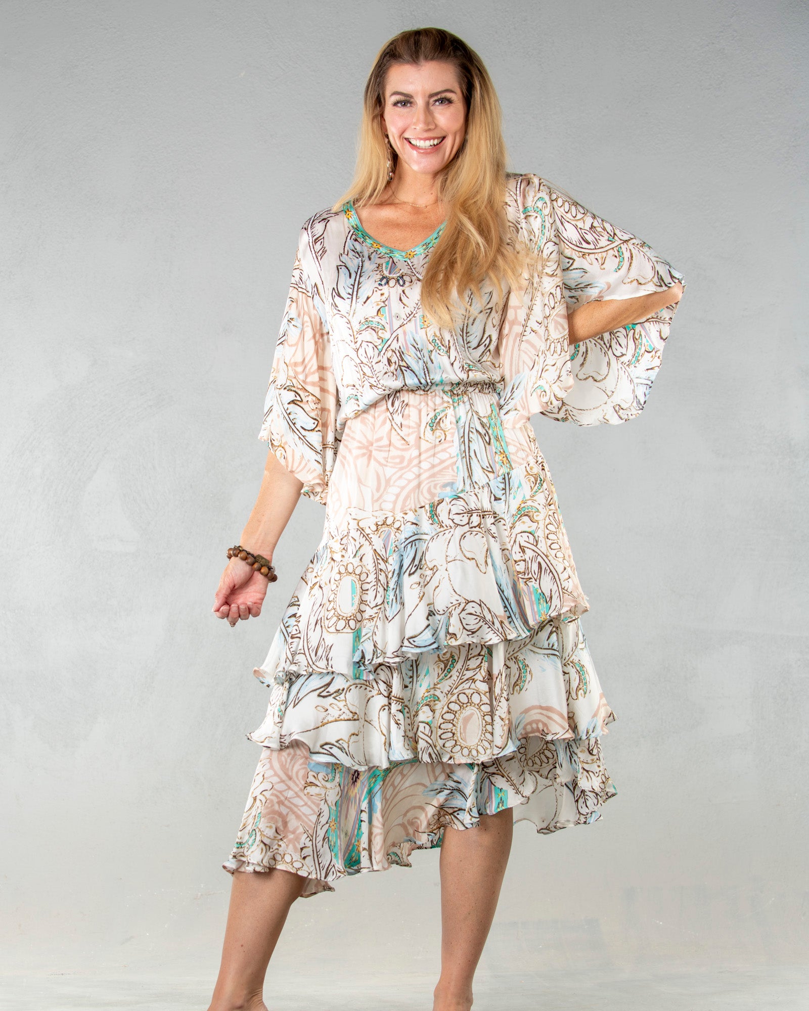 Heaven Tiered Dress by Vintage Collection