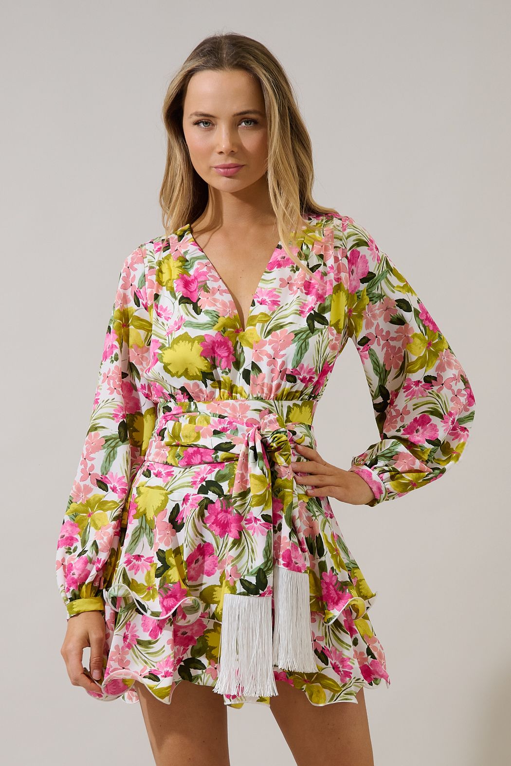 Garden Party Bloom Mini Dress