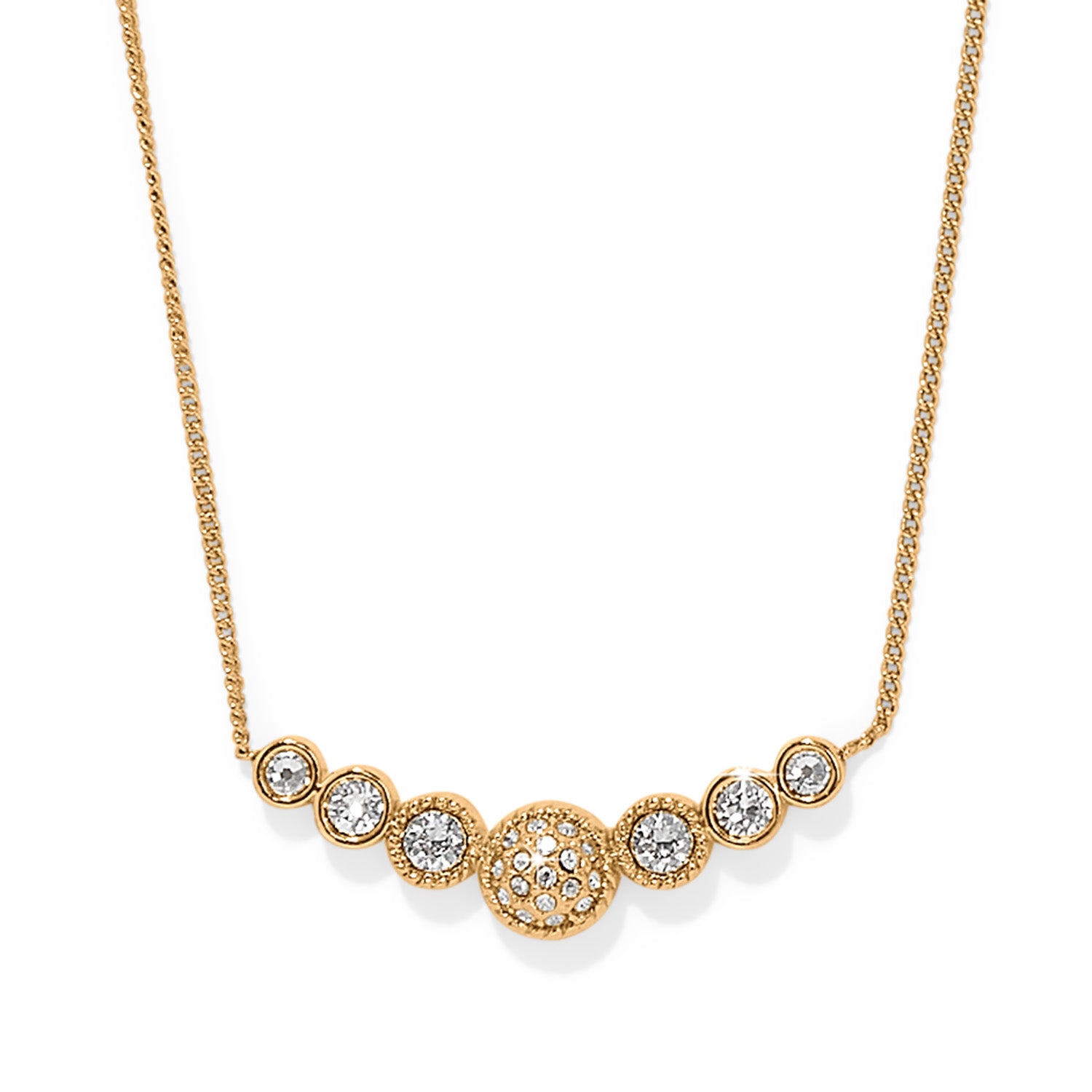 Illumina Celeste Bar Necklace/Gold
