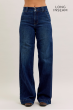 Judy Blue High Waist Trouser Wide Leg Jean 31" Length