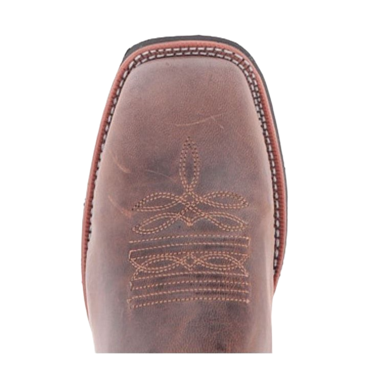 Laredo Men's Sand/Chocolate Square Toe Western Boots