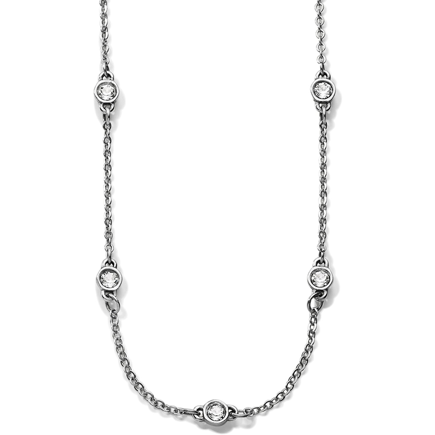 Illumina Petite Collar Necklace/Silver