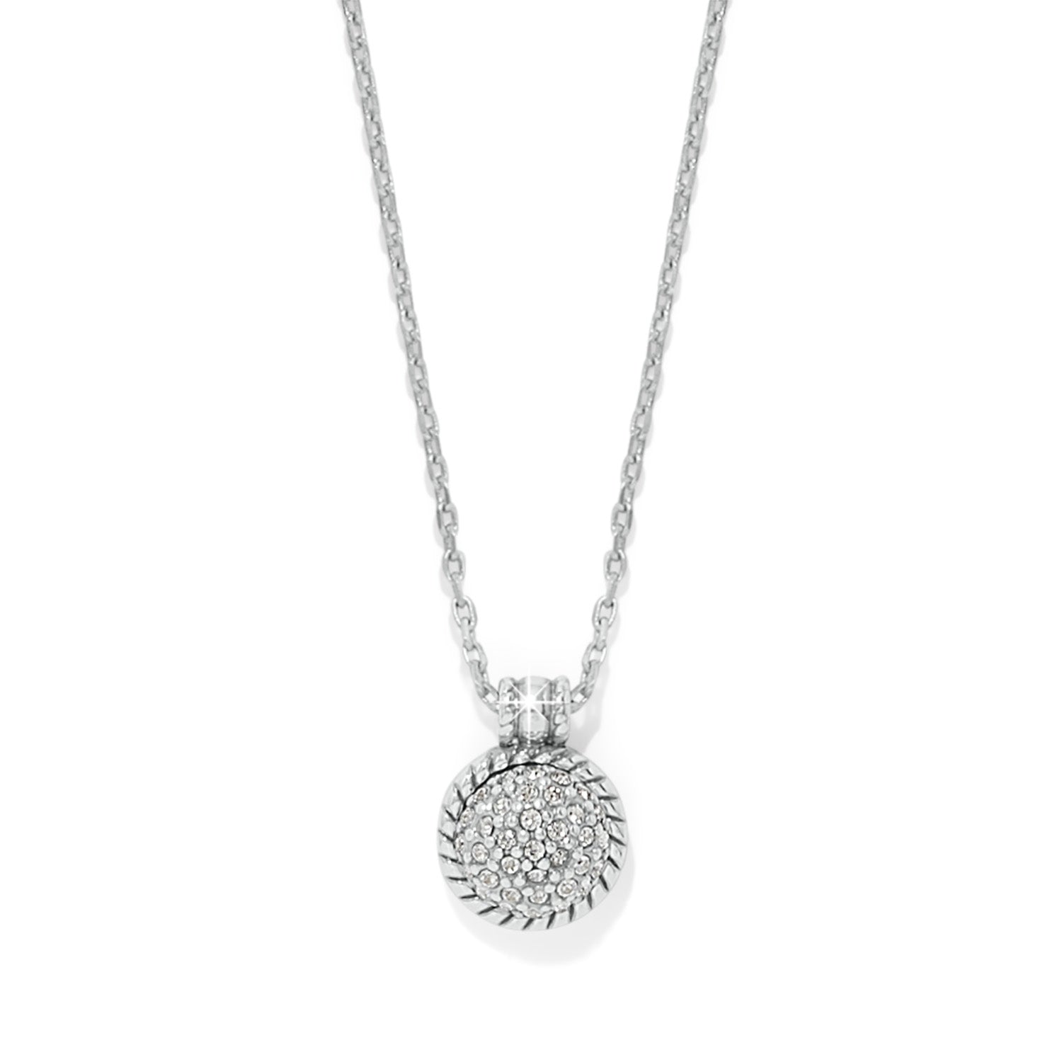 Illumina Celeste Dome Necklace/Silver