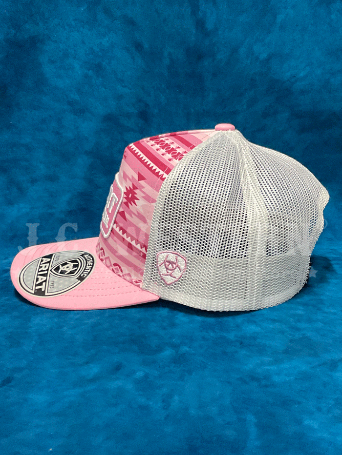 Ariat  Pink Southwestern Pattern Women's Cap