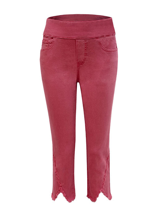 Coral Magic Edge Slim Fit Pull On Jean by Ethyl