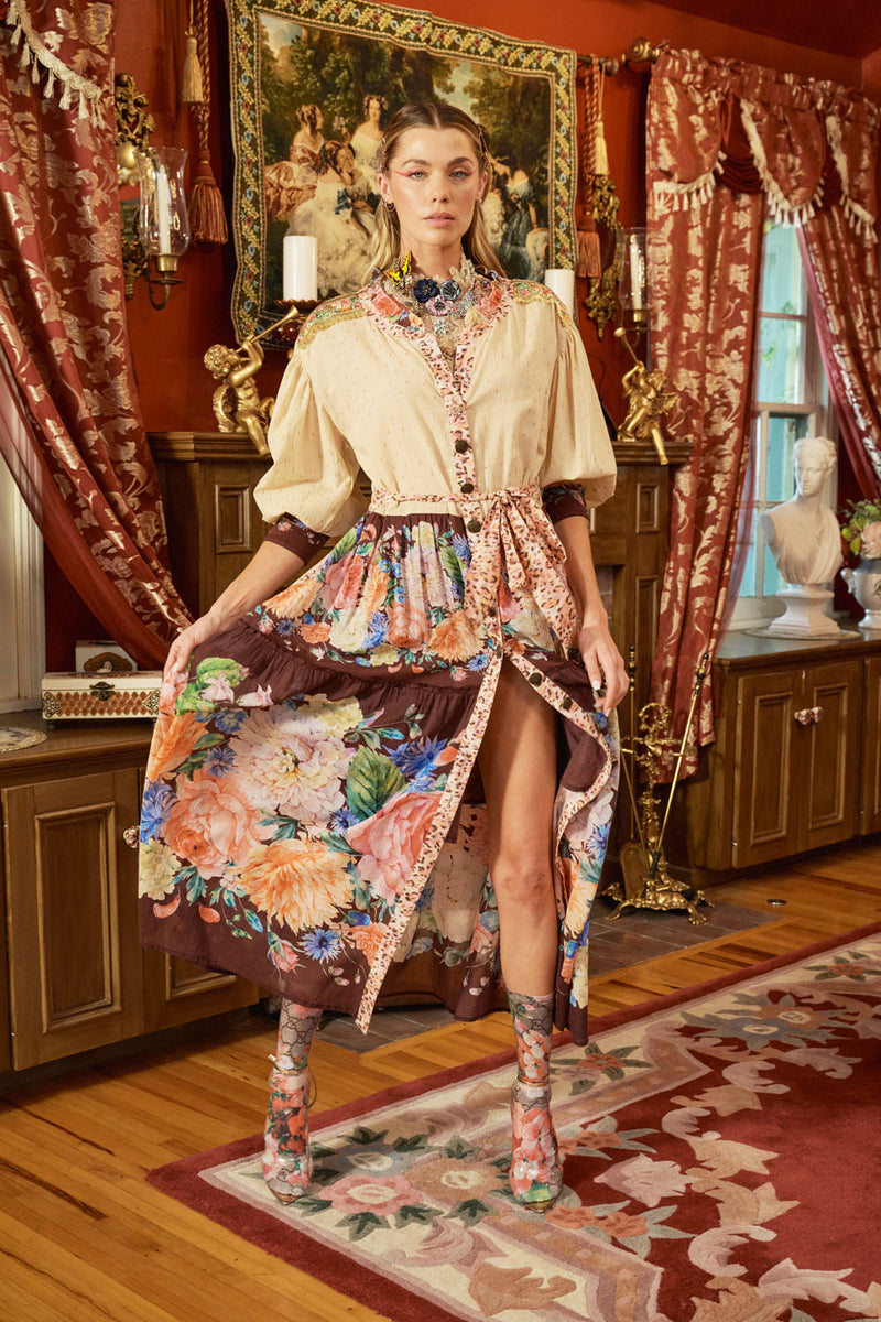 Floral Dreams Maxi Dress by Aratta