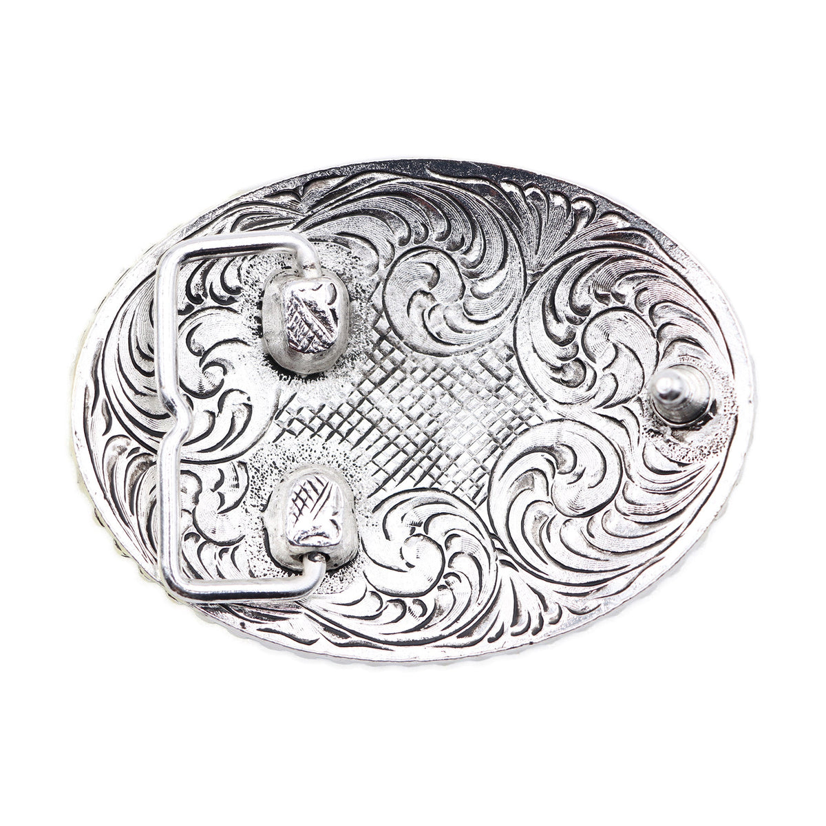 Longhorn Skull with Berry Edge Buckle