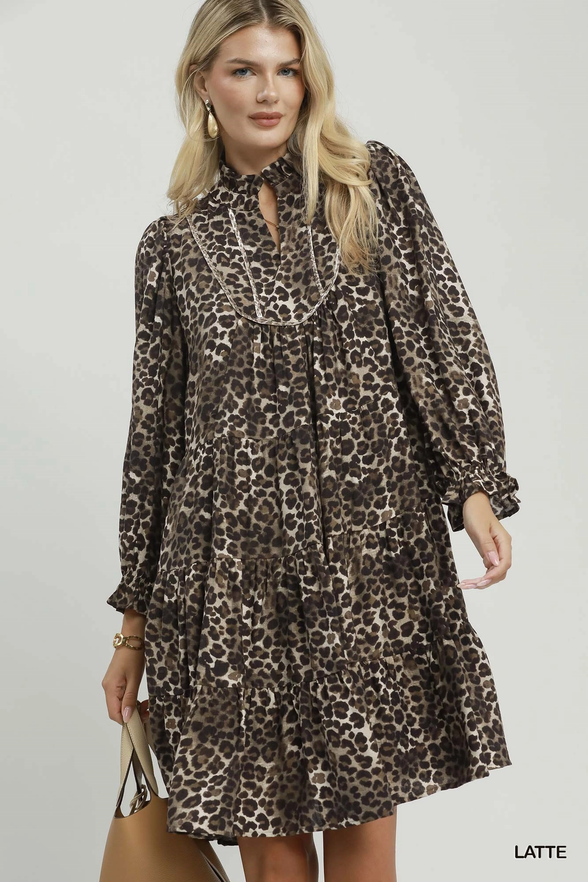 Leopard Tiered Dress 🐆🤎