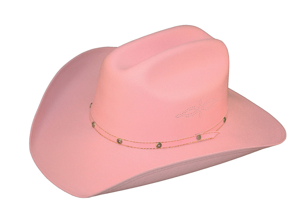 PINK Child Straw Hat