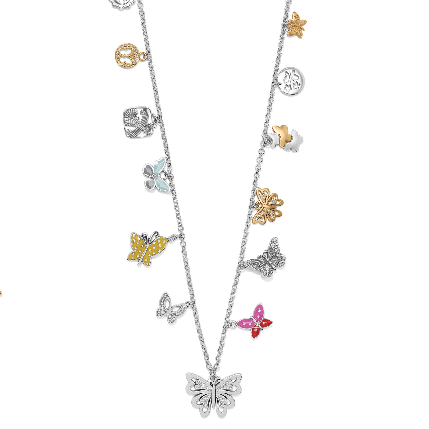 Forever Butterfly Charm Necklace