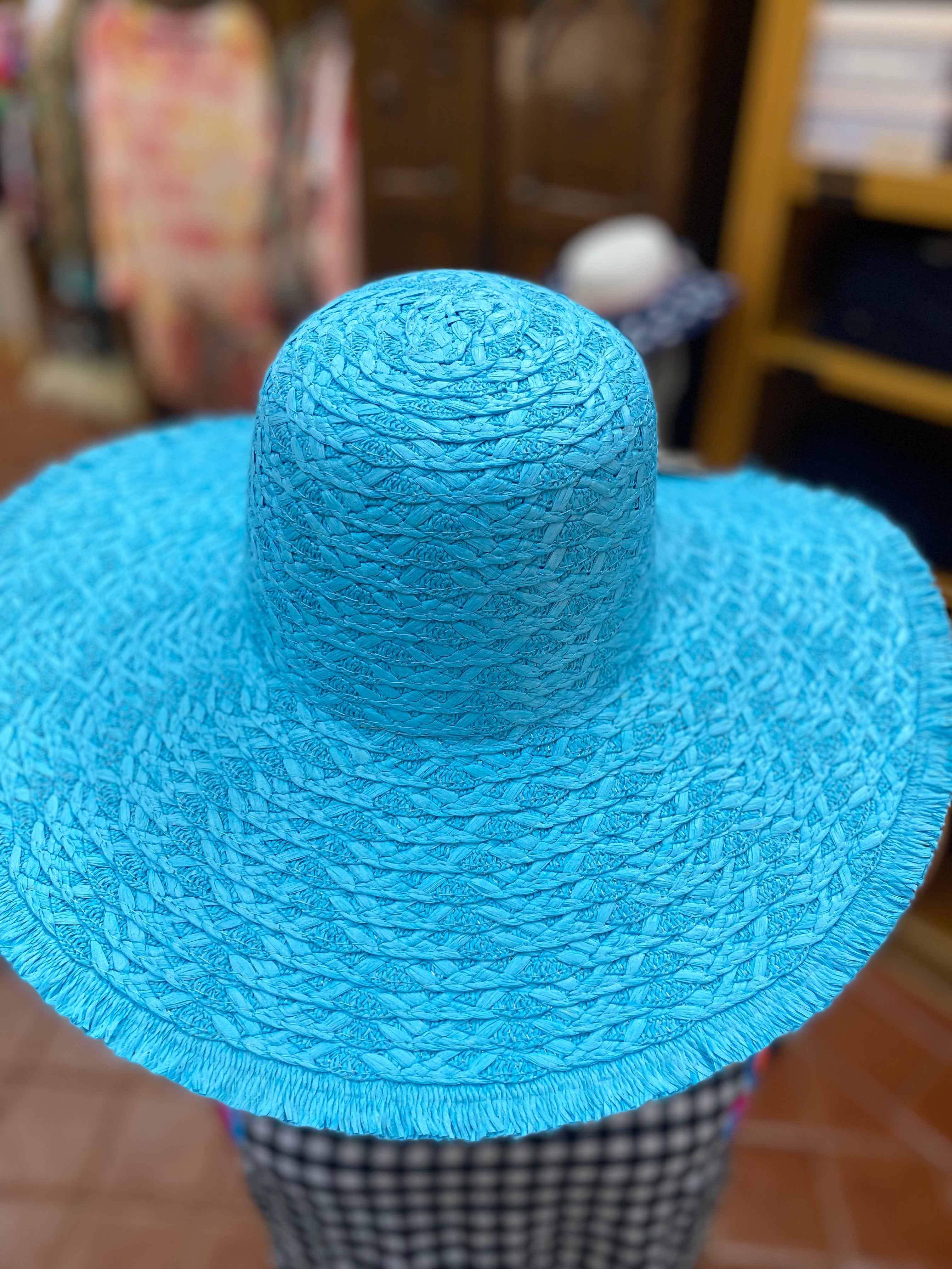 Turquoise Summer Time Hat