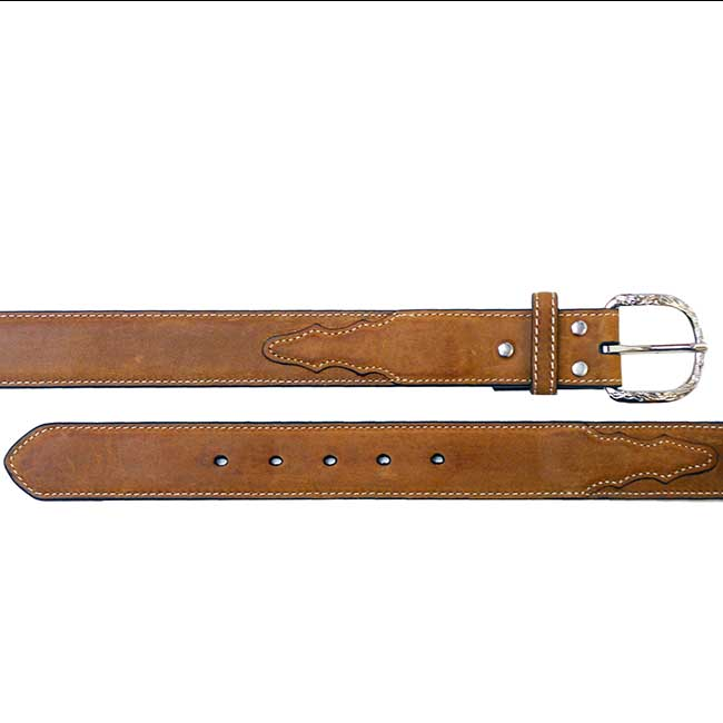 Men's Nocona Basic Leather Tan Belt