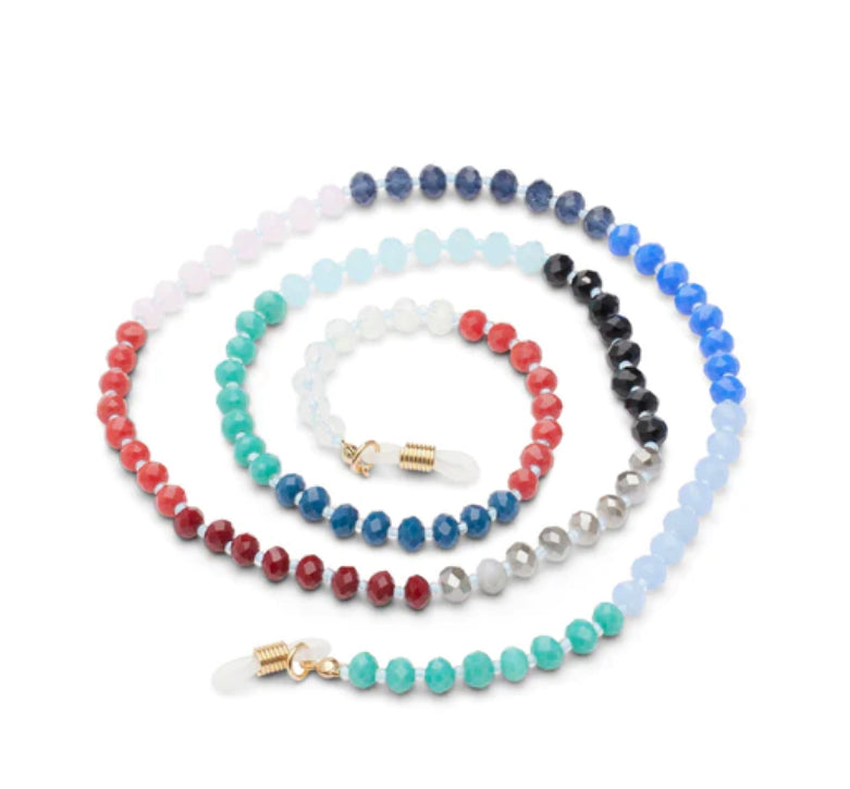 Beaded Chain for Reading Glasses - Multi