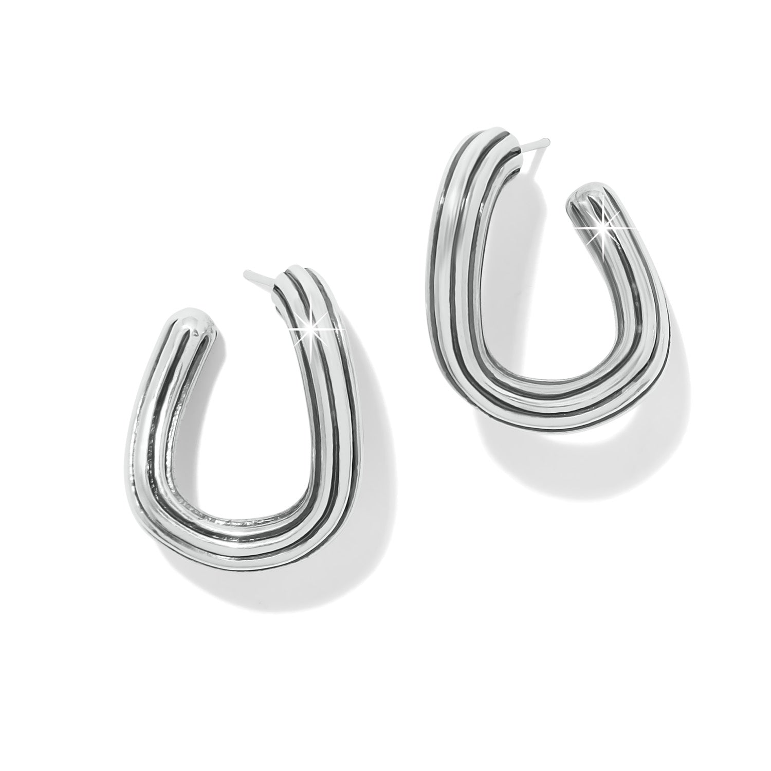 Ferrara Eterna  Post Earrings - Silver