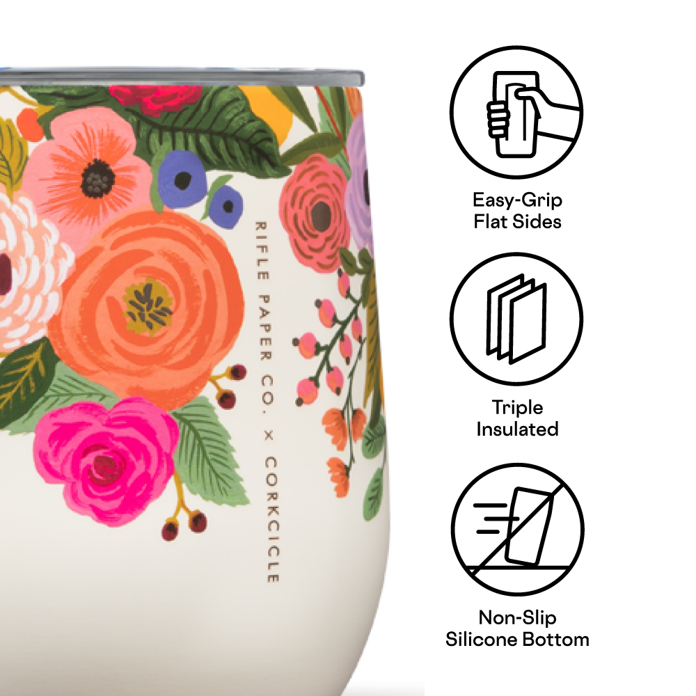 Corkcicle Rifle Paper Co. Stemless 12oz/Garden Party