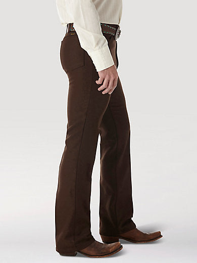 Wrangler Men's Wrancher Chocolate Brown Pant