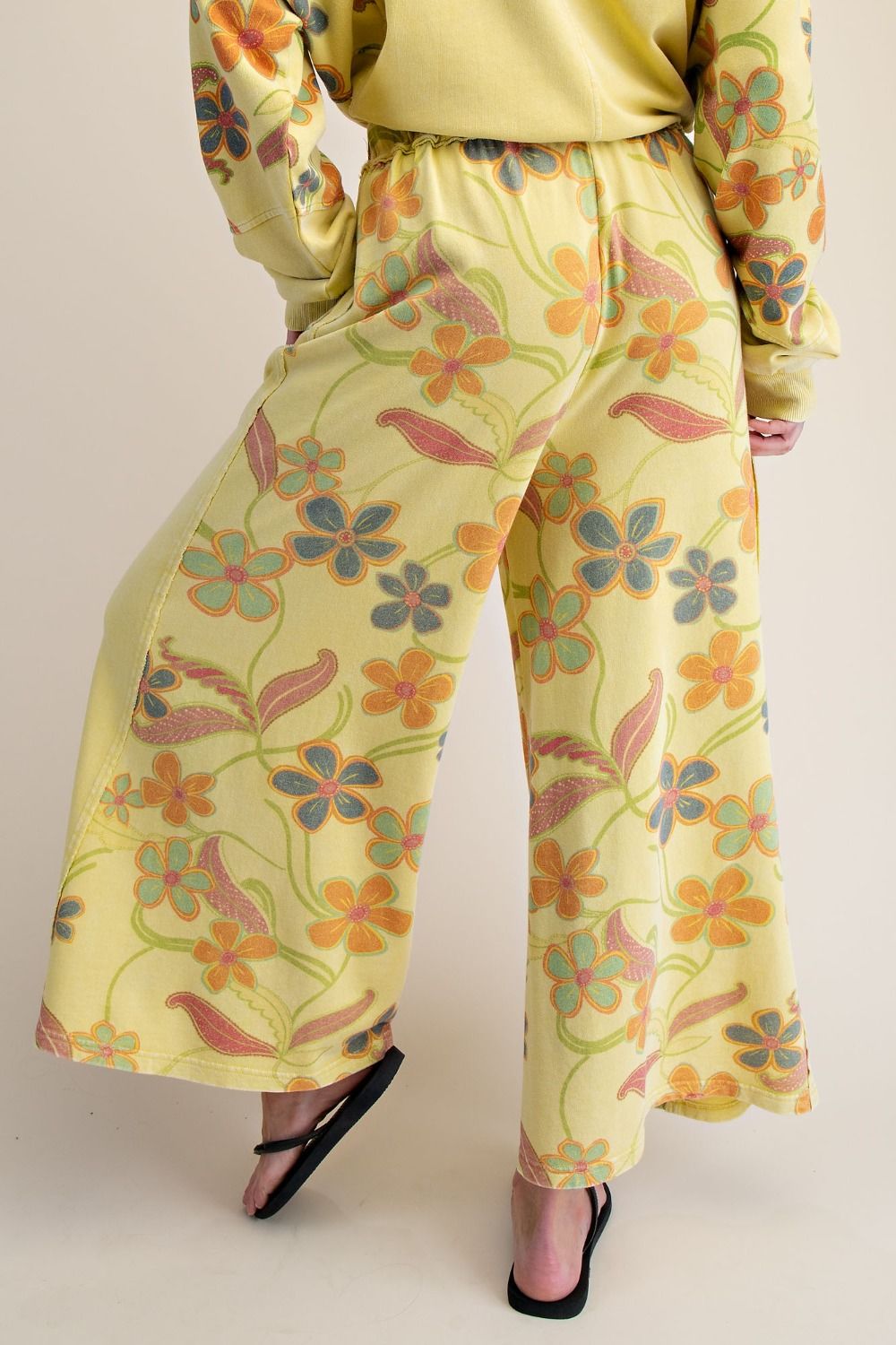 Sunlit Bloom Terry Lounge Set