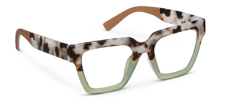 Take a Bow Chai Tortoise/Green - Peepers Reading Glasses
