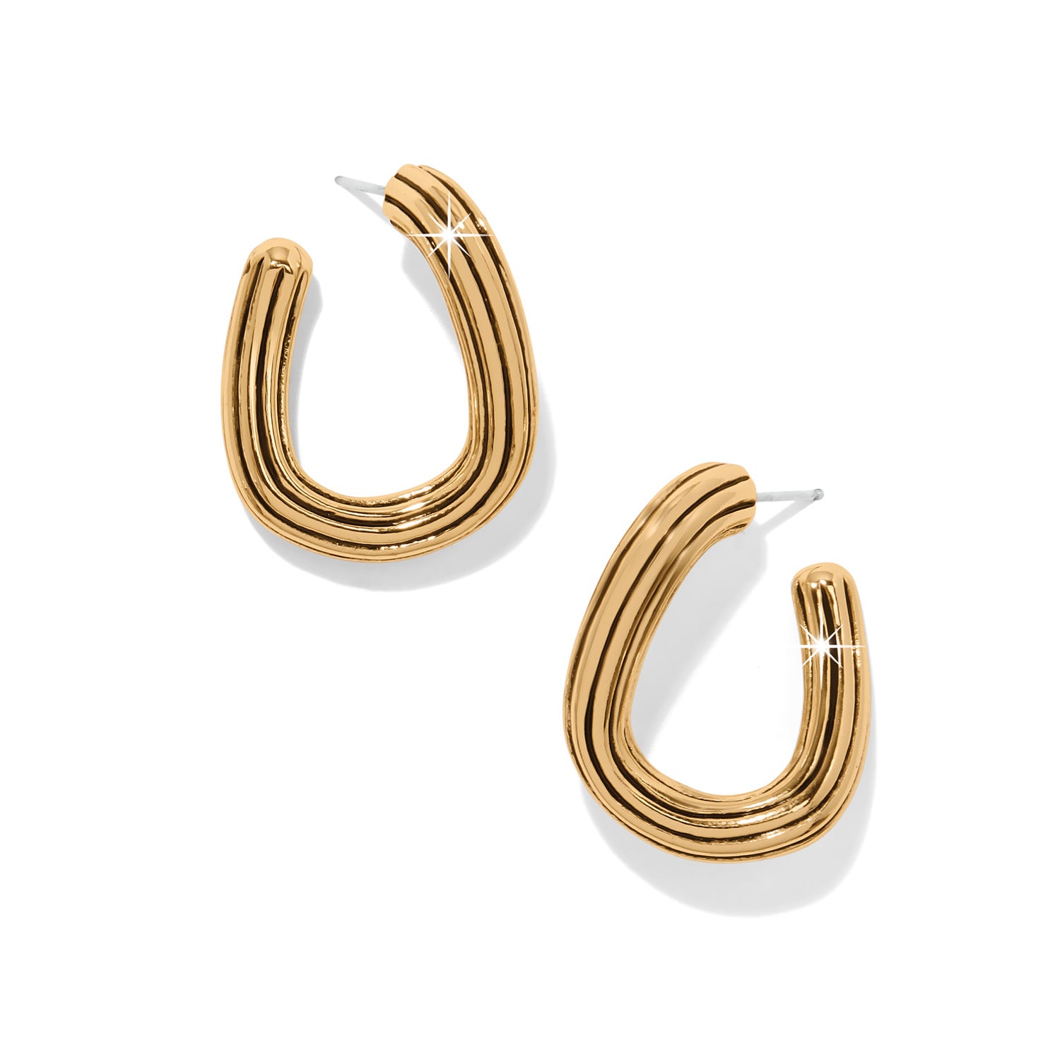 Ferrara Eterna Post Earrings-Gold
