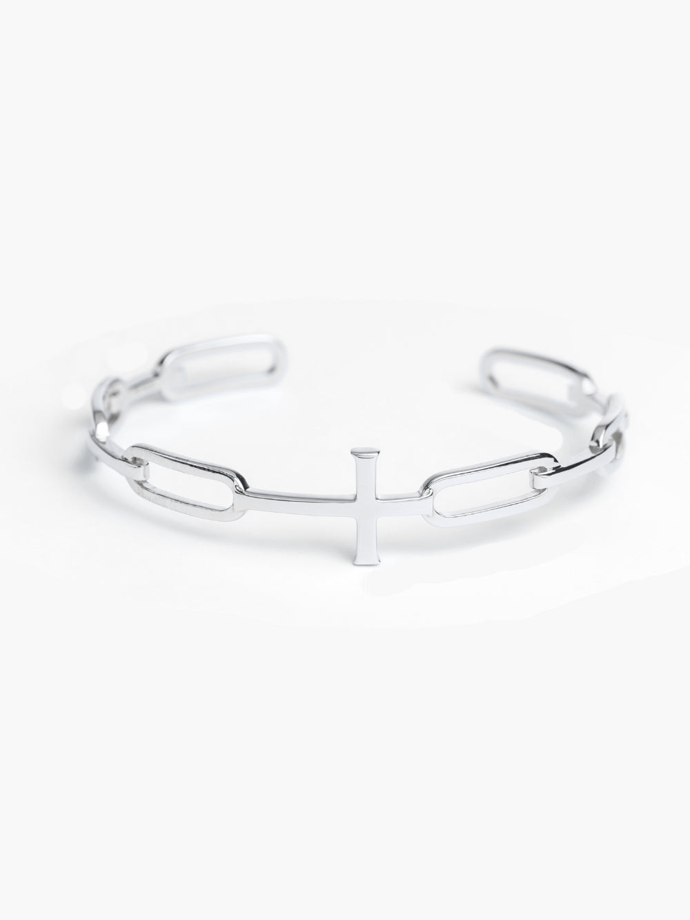 Chain Breaker Sterling Silver Bangle
