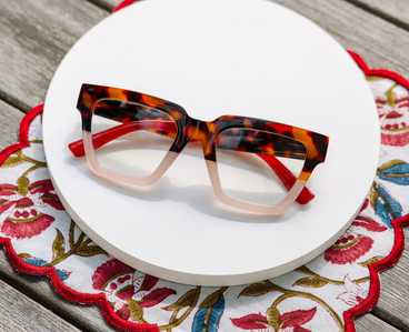 Take a Bow Tortoise/Blush - Peepers Reading Glasses