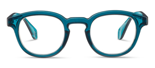 Asher -Teal Peepers Reading Glasses