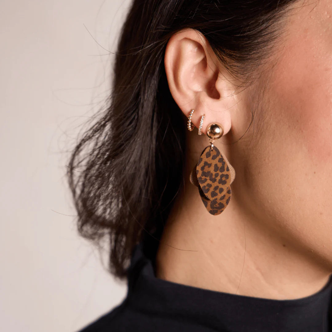 Leopard Weston Earrings