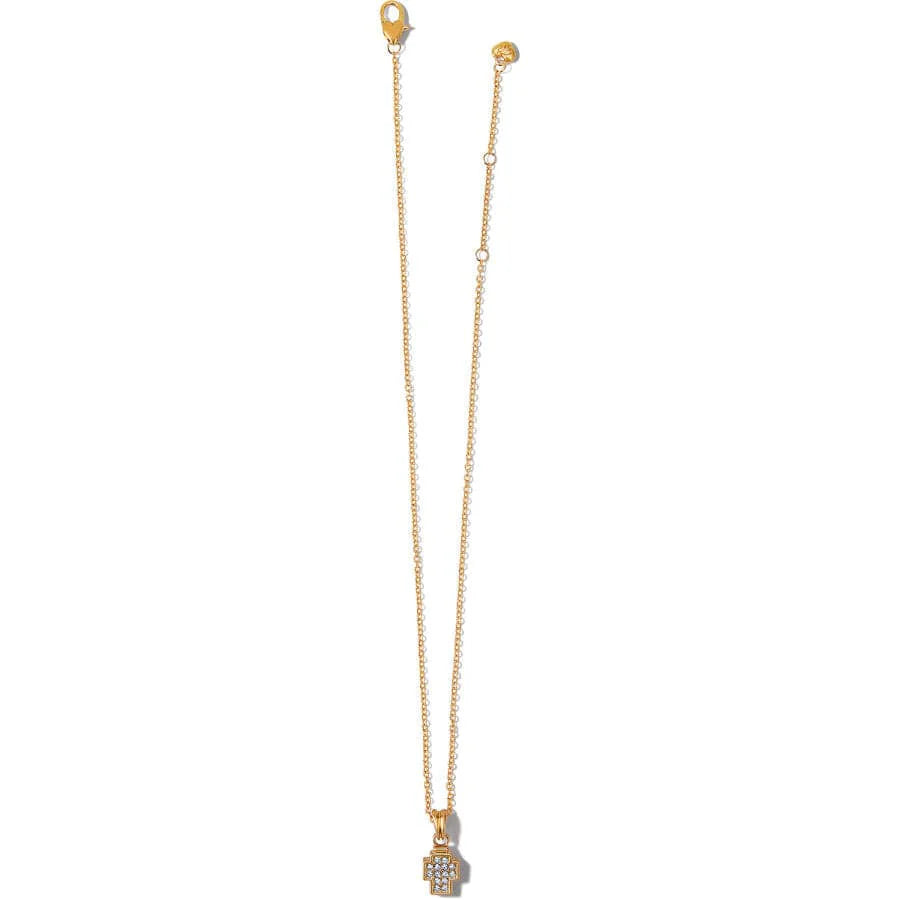 Meridian Zenith Cross Necklace/GOLD