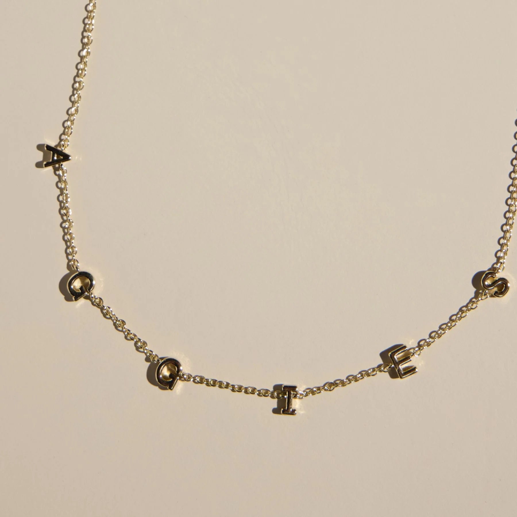 Aggies Initial Necklace