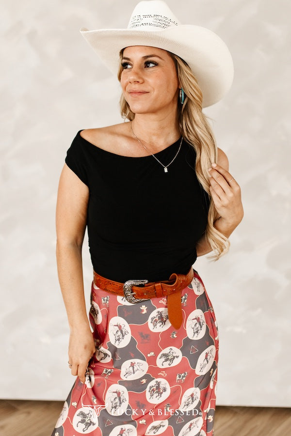 Sleek Black Sleeveless Stretch Top