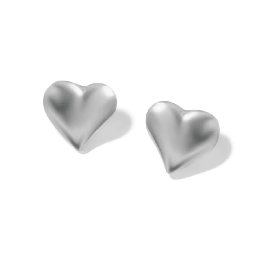 Young At Heart Mini Post Earrings- Silver