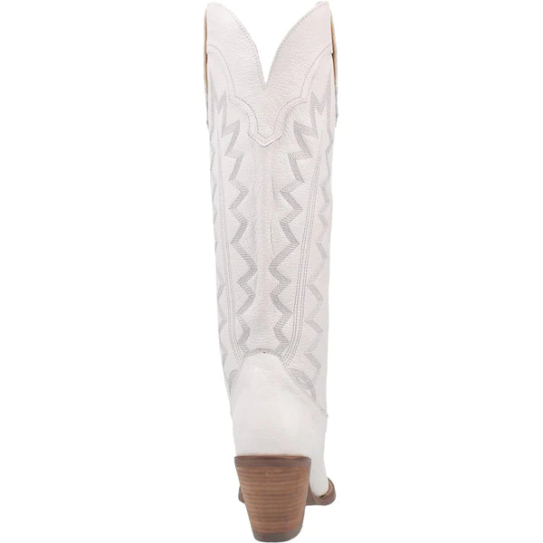 Dingo Ladies High Cotton sand Snip Toe Boots