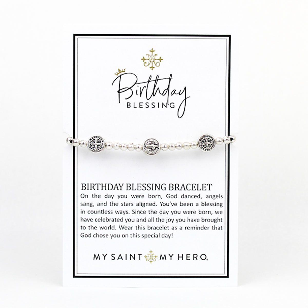 Benedictine Birthday Blessing Bracelet