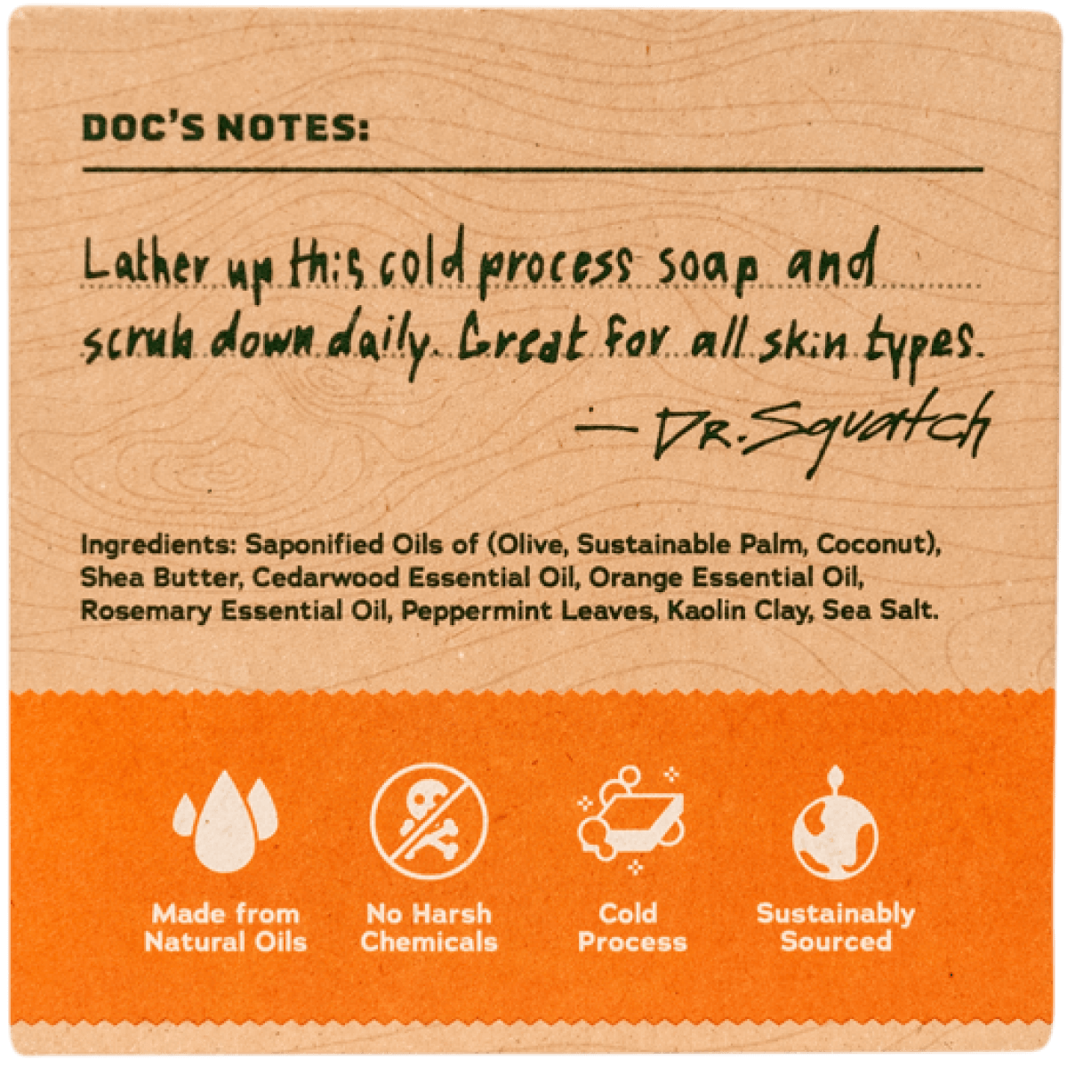 Cedar Citrus Bar Soap